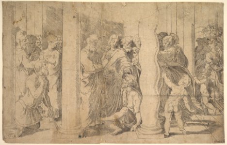 Saints Peter and John healing the Sick MET DP826208