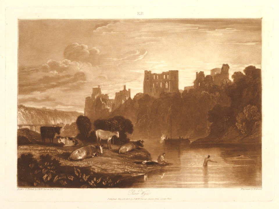 River Wye (Liber Studiorum, part X, plate 48) MET DP821481
