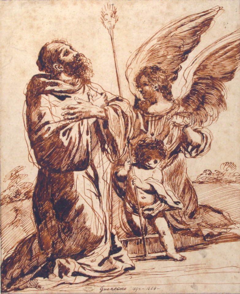 Saint with Angel and Putto MET 80.3.279