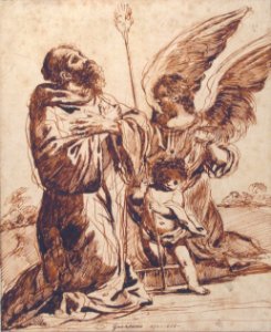 Saint with Angel and Putto MET 80.3.279