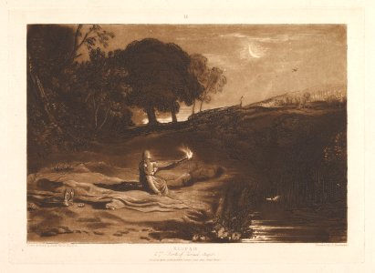 Rispah, 2nd Book of Samuel, Chapter 21 (Liber Studiorum, part IX, plate 46) MET DP821486
