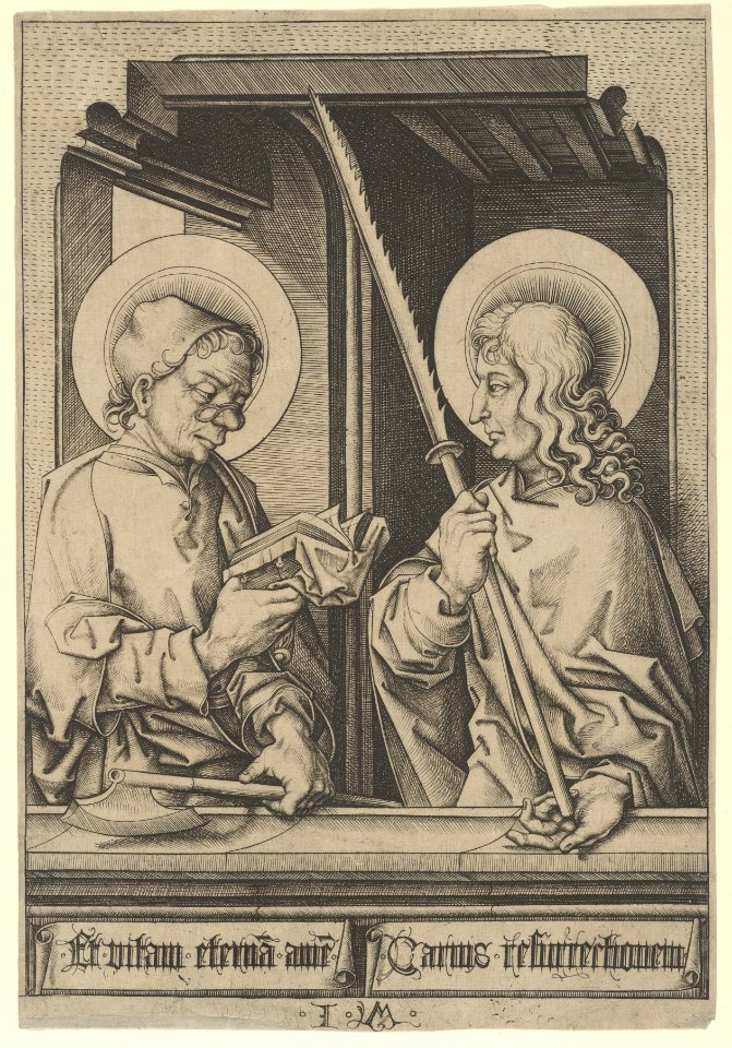 Saints Matthias and Judas Thaddaeus, from The Apostles MET DP841615