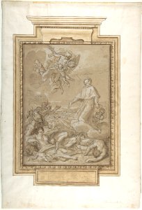 Saint Rosalia Interceding for Victims of the Plague in Palestrina MET DP801431