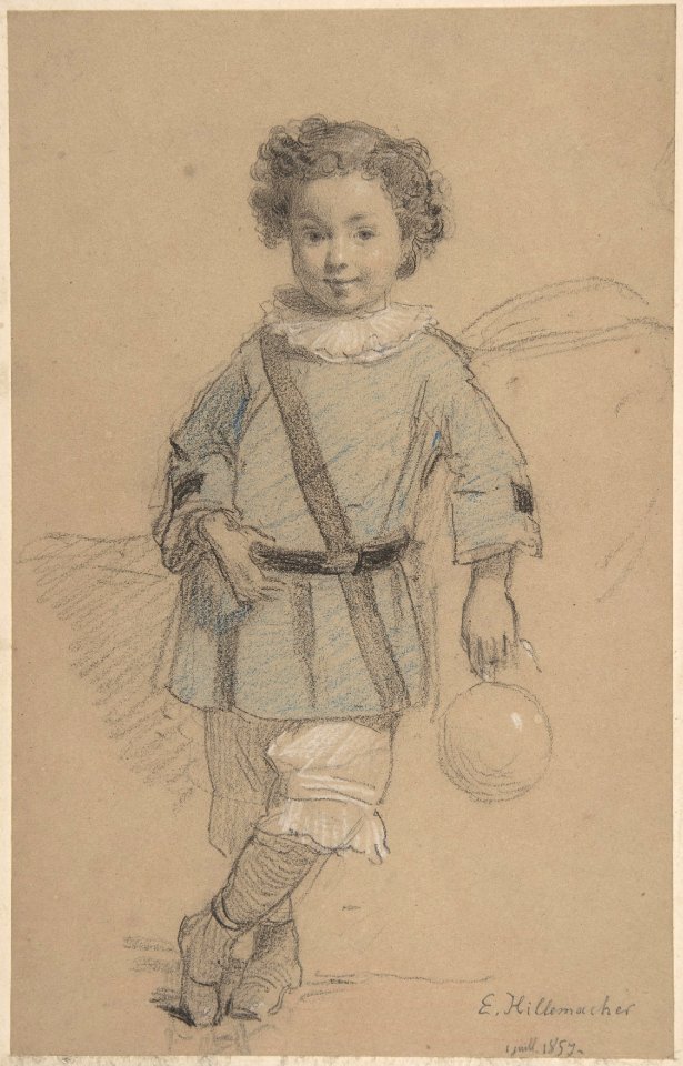 Sketch of a Young Boy MET DP806739