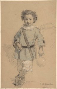 Sketch of a Young Boy MET DP806739
