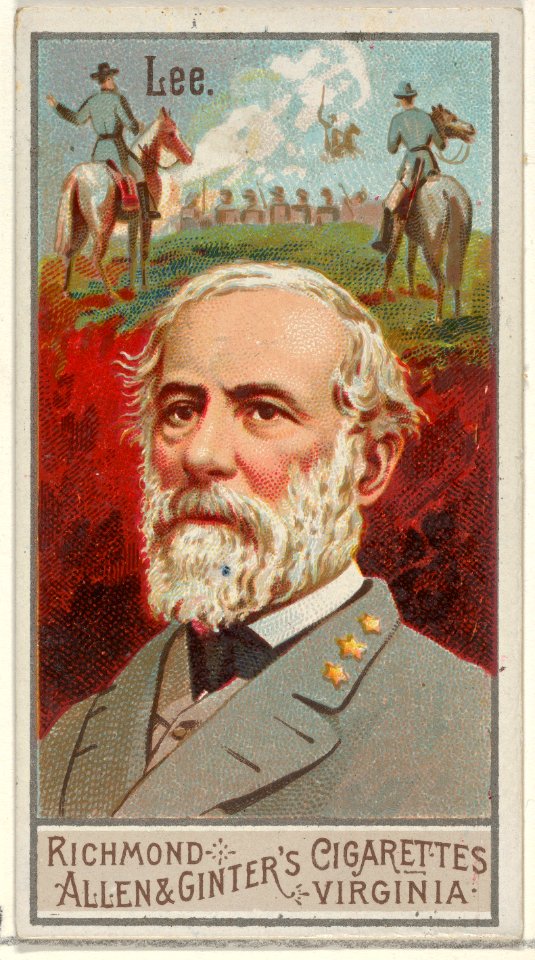 Robert Edward Lee, from the Great Generals series (N15) for Allen & Ginter Cigarettes Brands MET DP834785