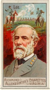 Robert Edward Lee, from the Great Generals series (N15) for Allen & Ginter Cigarettes Brands MET DP834785