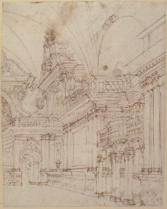 Sketch of a Palace Interior. MET 1971.513.73