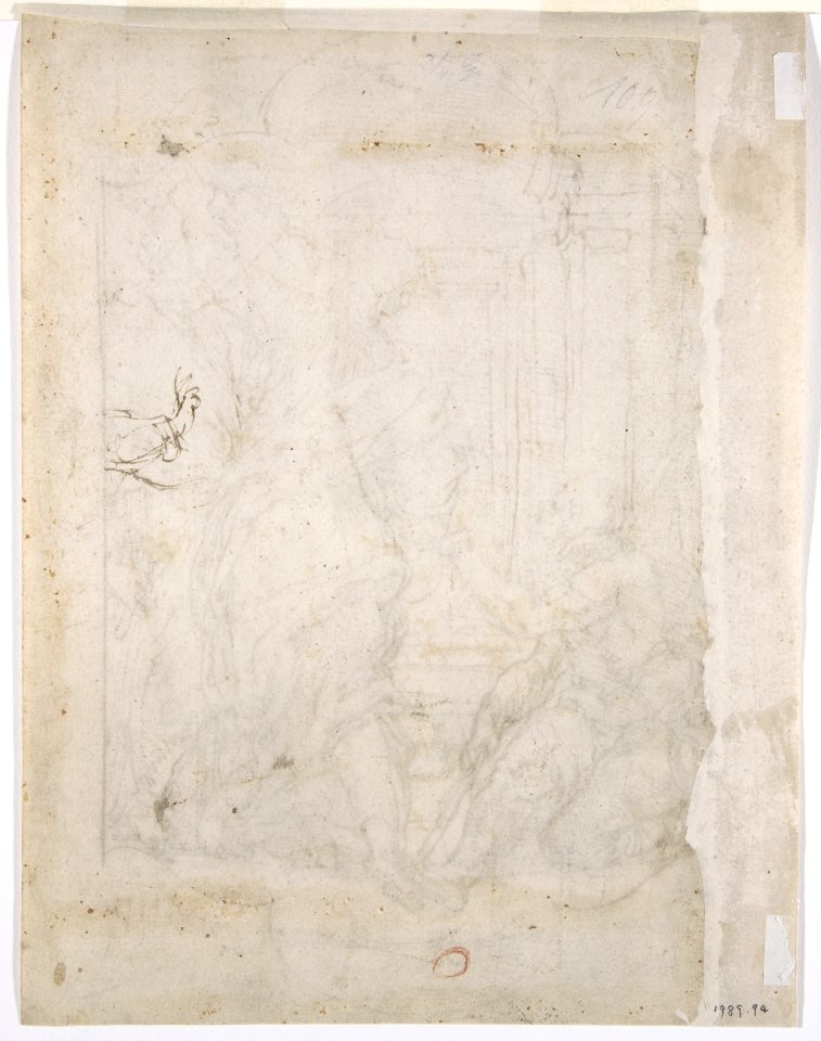 Saint Peter and Saint John Healing a Cripple at the Gate of the Temple MET DP811058