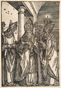 Saints Nicholas, Ulrich and Erasmus MET DP816439