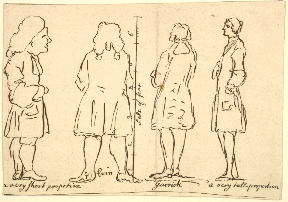 Sketches of Quin and Garrick MET DP825654