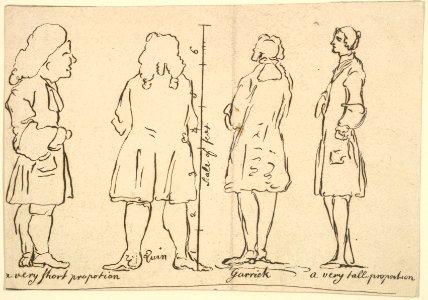 Sketches of Quin and Garrick MET DP825654