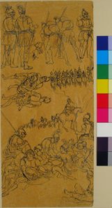 Sketches of Roman Soldiers MET 52.508.41