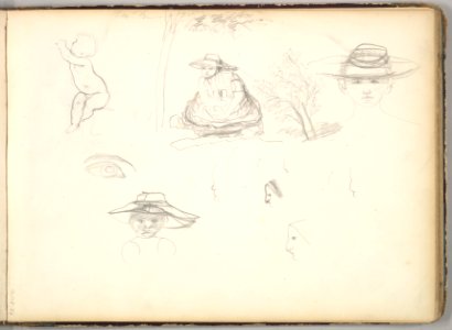 Sketches of Figures (in Sketch Book With Twenty-six Sketches) MET DP826437