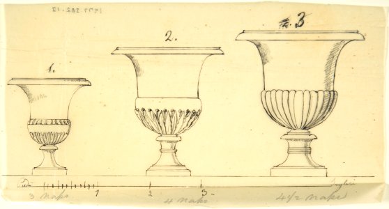 Sketch of Three Vases MET DP804246