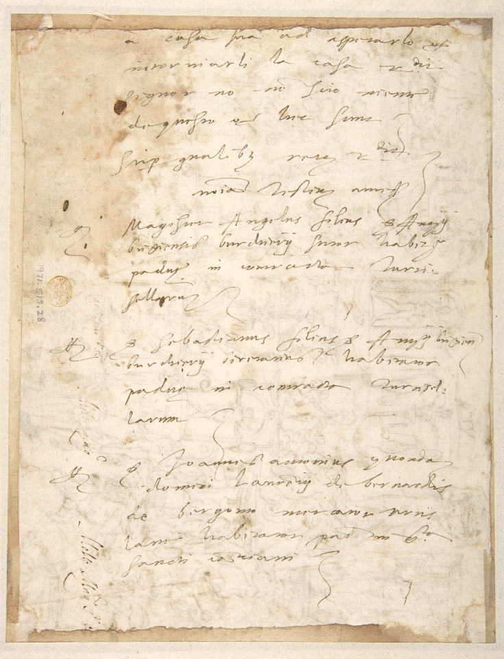 Sketches of Grotesques. MET DP809432