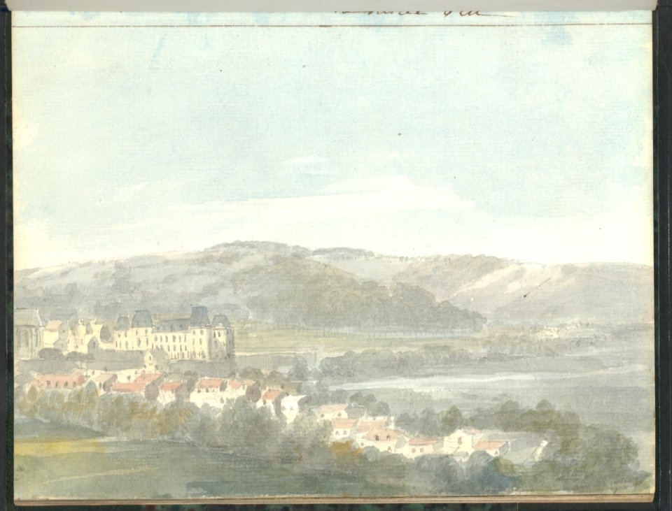 Sketchbook of a Journey to the Château d'Eu MET DP166491
