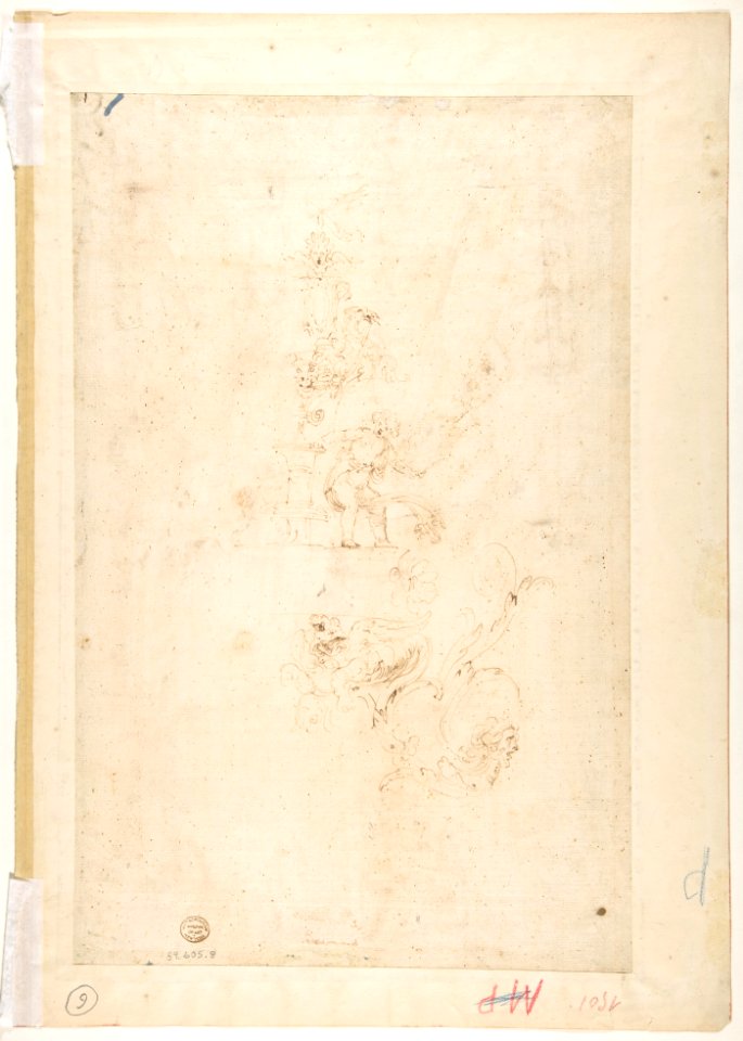 Sketches for Grotesque Wall Decorations. MET DP810062
