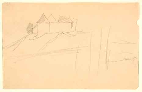 Sketchbook with views of Tours, France and its environs MET DP812988