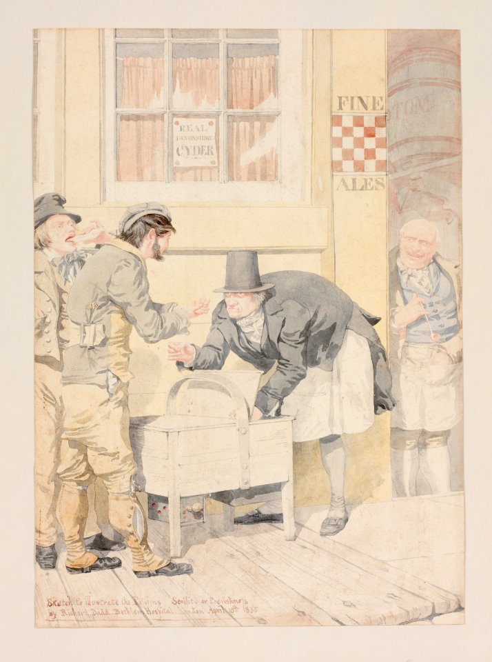 Sketch to Illustrate the Passions. Senility or Peevishness MET DP153085