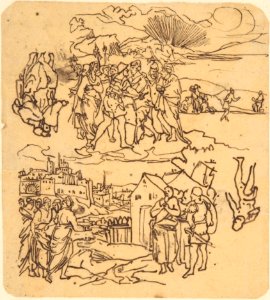 Sketches for Biblical Scenes MET DP805512