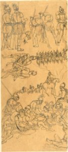 Sketches of Roman Soldiers MET DP805502