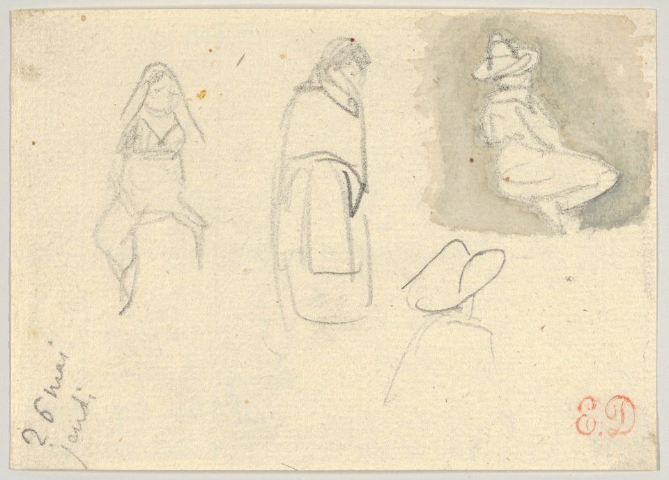 Sketches of Four Figures, Spain MET DP836046