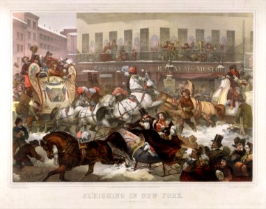 Sleighing in New York MET DT326715
