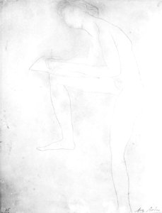 Sketch for Figure on Whistler Monument MET 7770