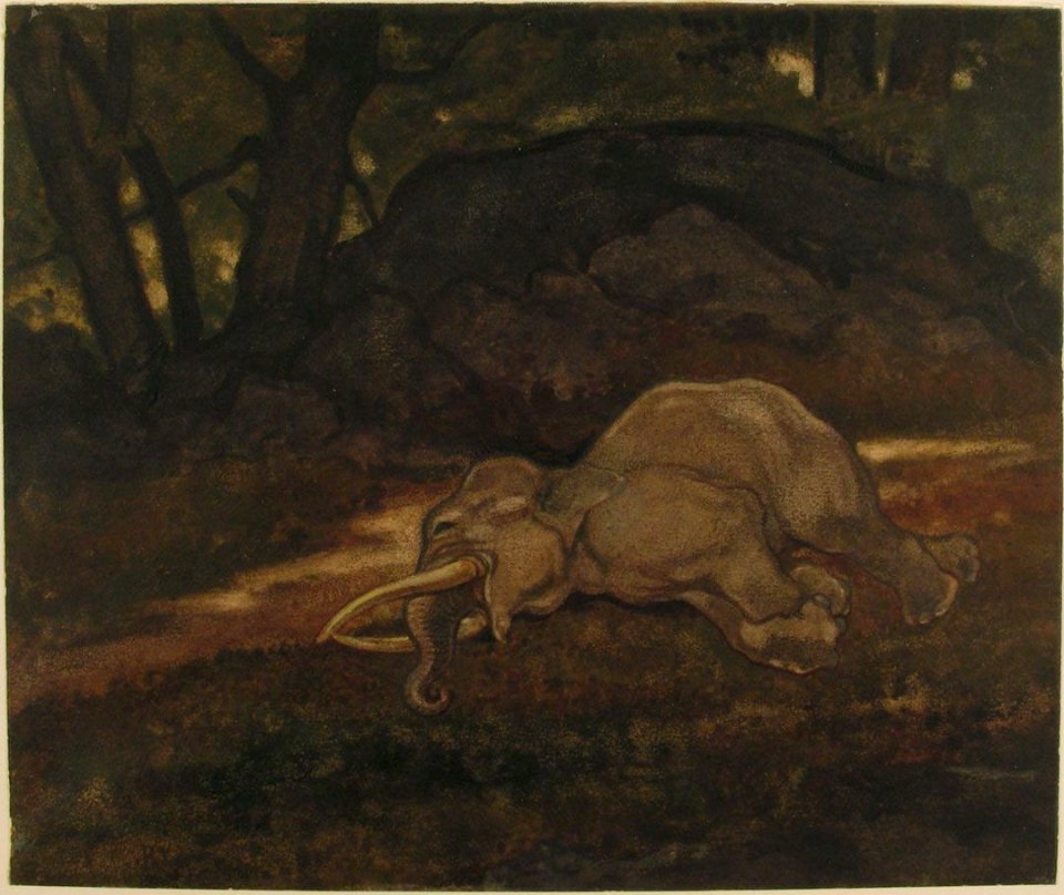 Sleeping Elephant MET 29.100.582