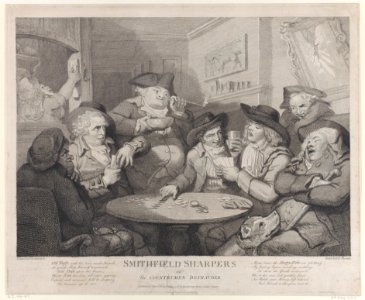 Smithfield Sharpers, or the Countryman Defrauded Met DP884368