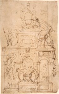 Sketch for Wall Monument MET DP801930
