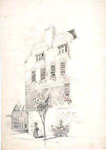 Sketch for an architectural magazine MET DP806214