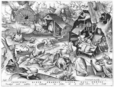 Sloth (Desidia), from the series The Seven Deadly Sins MET MM12067