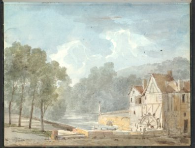 Sketchbook of a Journey to the Château d'Eu MET DP166482