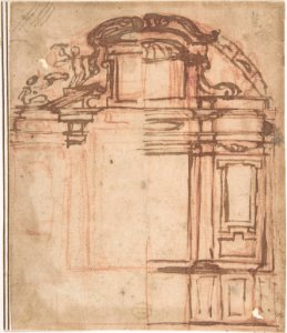 Sketch for Wall Monument MET DP801899