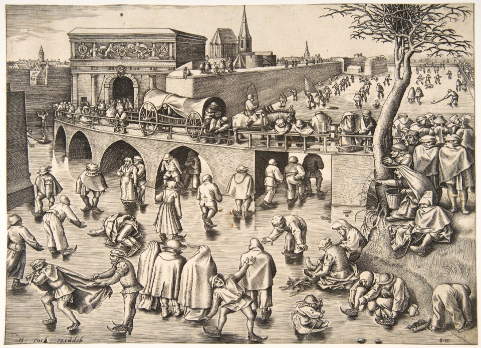 Skating before the St. George's Gate, Antwerp MET DP818326