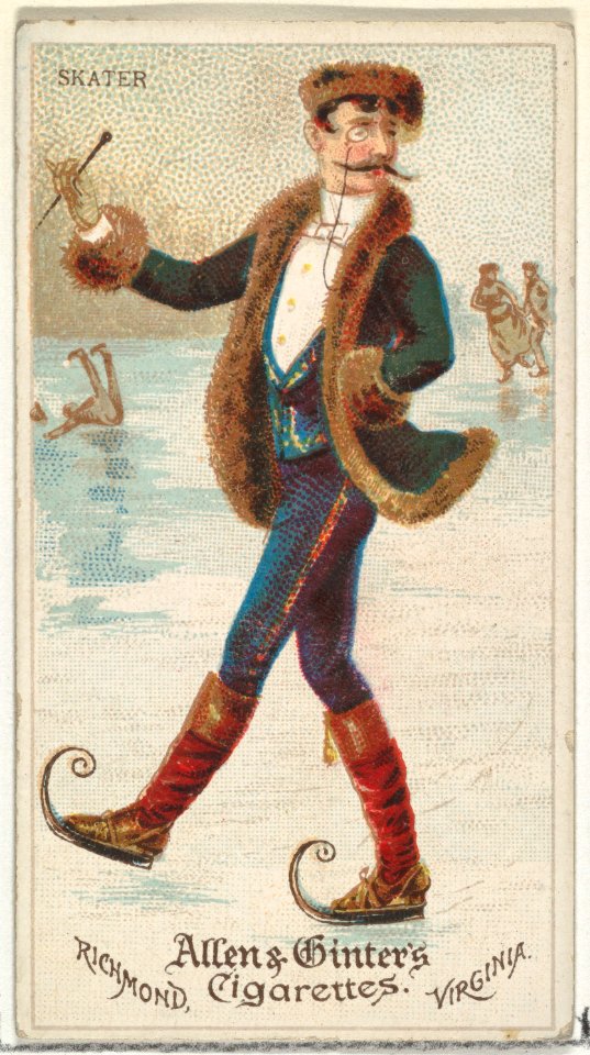 Skater, from World's Dudes series (N31) for Allen & Ginter Cigarettes MET DP838511