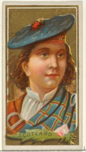 Scotland, from the Types of All Nations series (N24) for Allen & Ginter Cigarettes MET DP836460