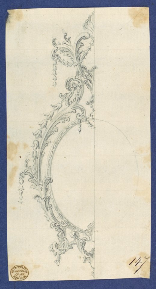 Sconce, in Chippendale Drawings, Vol. I MET DP104181
