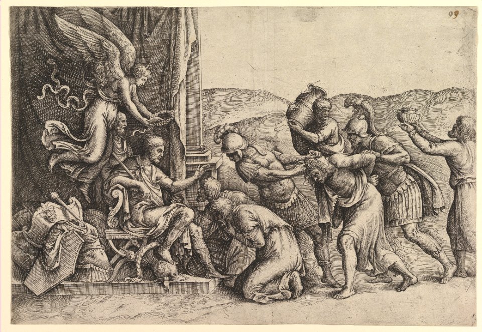 Scipio Granting Clemency to the Prisoners MET DP819515