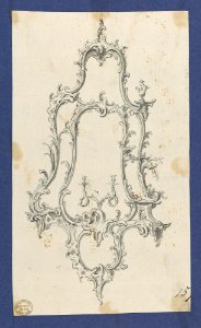 Sconce, in Chippendale Drawings, Vol. I MET DP104200