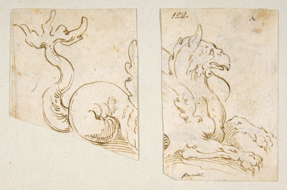 Sea Monster (in two fragments) MET DP811163