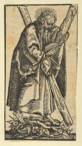 Silver Statuette of St. Andrew, from the Wittenberg Reliquaries MET DP842089
