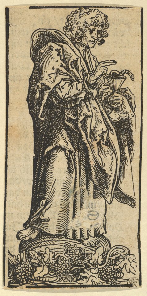 Silver Statuette of St. John, from the Wittenberg Reliquaries MET DP842095