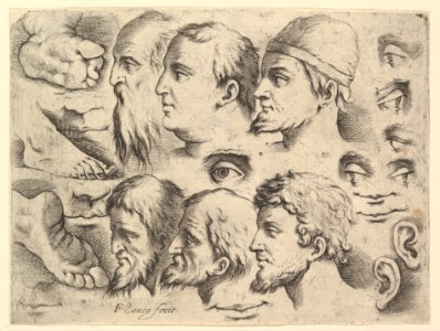 Six Heads, Three Feet, Two Ears, Six Eyes, Four Lips MET DP819528