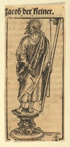 Silver Statuette of St. James the Less, from the Wittenberg Reliquaries MET DP842075