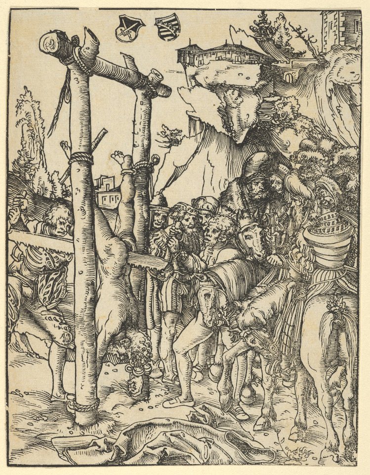 Simon, from The Martyrdom of the Twelve Apostles MET DP841876
