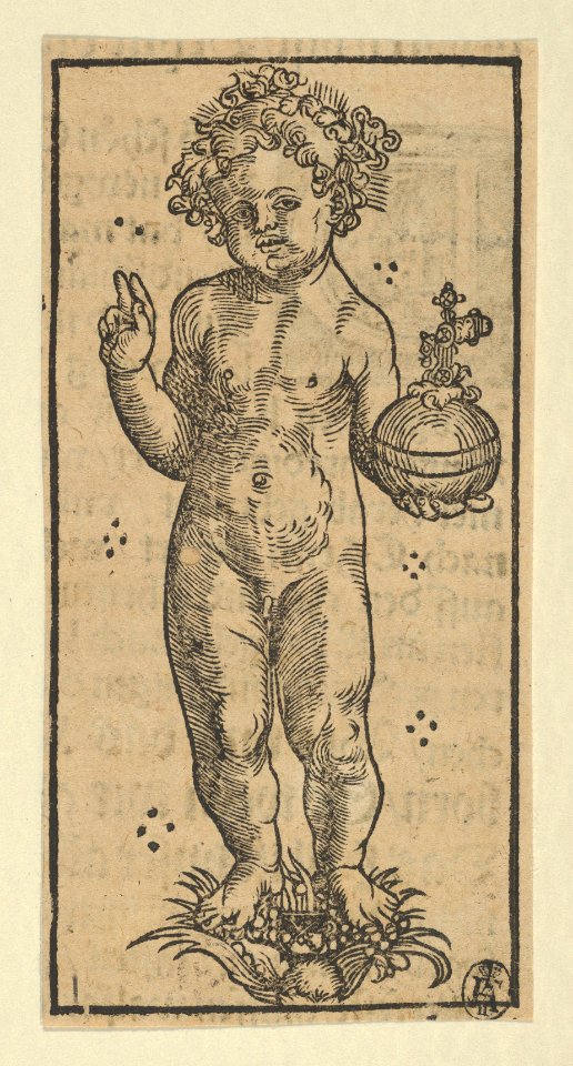 Silver Statuette of the Christ Child, from the Wittenberg Reliquaries MET DP842078