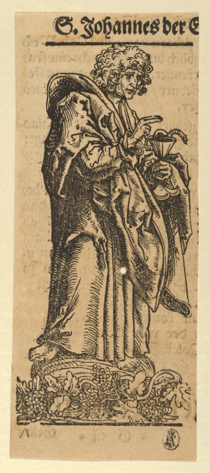 Silver Statuette of St. John, from the Wittenberg Reliquaries MET DP842094